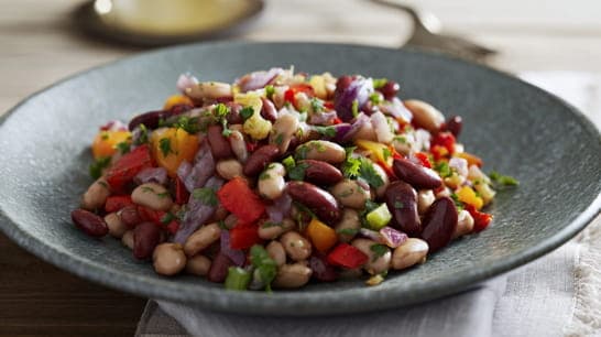 Bunter Bohnensalat