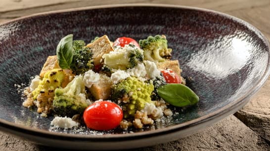 Dinkelrisotto mit Romanesco