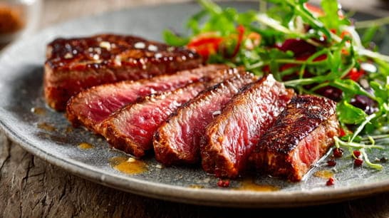 Rindersteak-Streifen