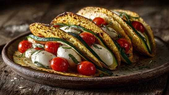 Tomaten-Mozzarella-Tacco