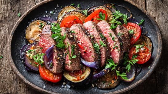 Provenzalisches Rumpsteak