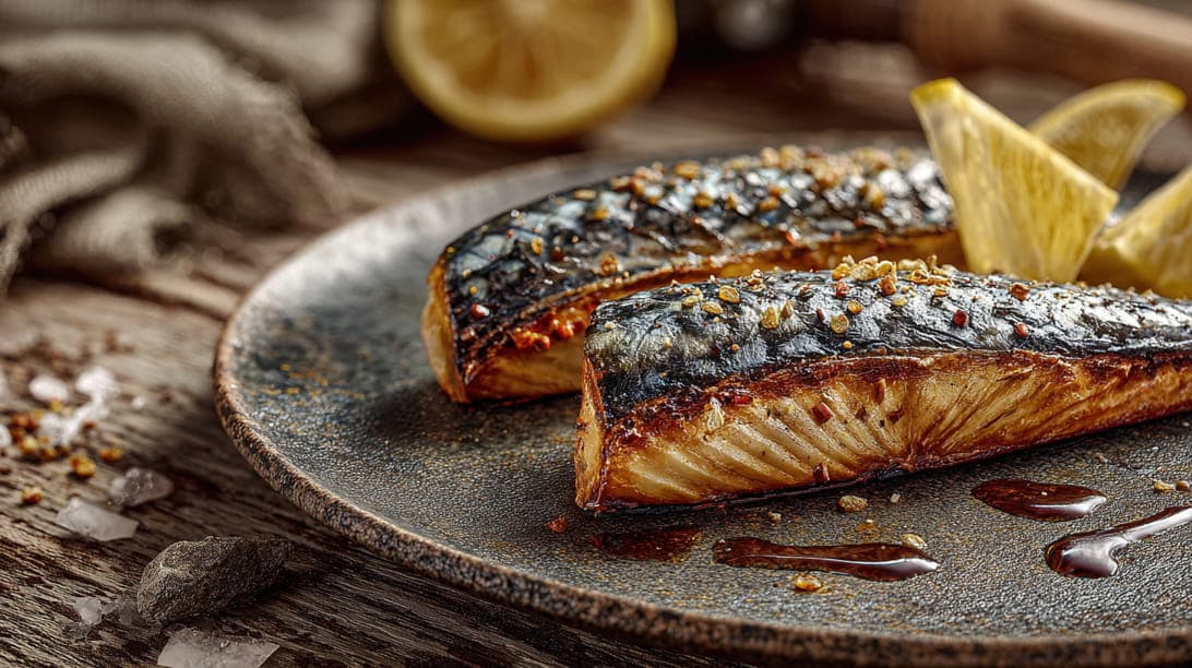 Makrelenfilet mit Fleur de Sel