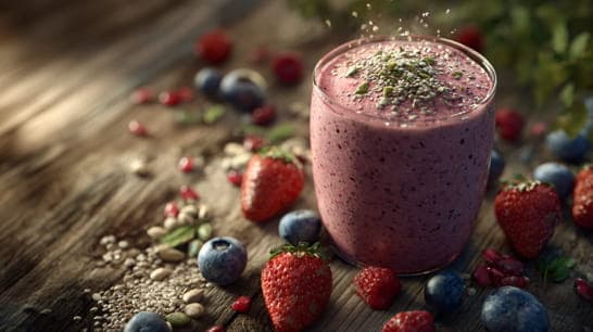 Beeren-Smoothie
