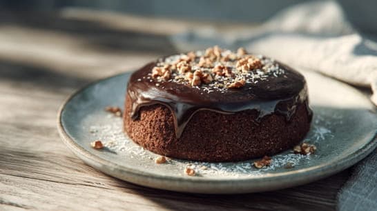 veganer Schoko-Nuss-Kuchen