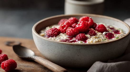 Zuccini-Protein-Porridge