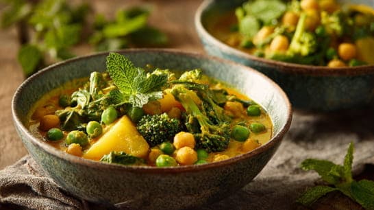 Kichererbsen-Kokos-Curry