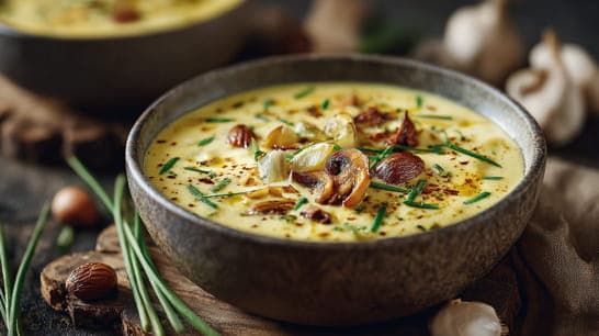 Kohlrabi-Buttermilch-Suppe