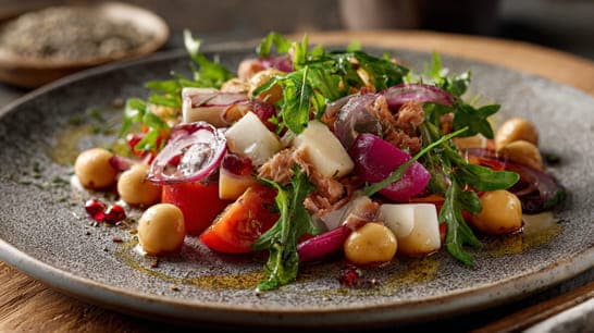 Bohnen-Thunfisch-Salat