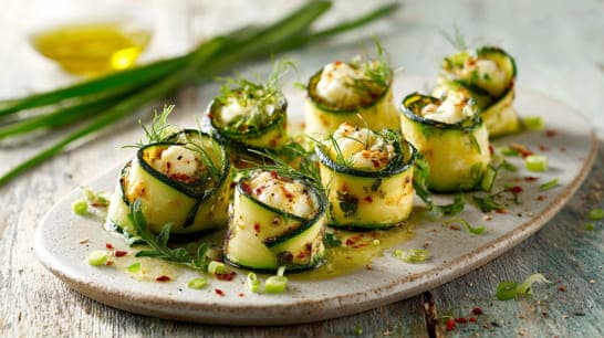 Zucchini-Mozzarella